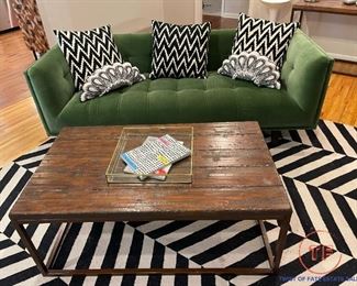 Distressed Wood Coffee Table