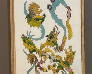 Original Gouache on Paper by JANE RYDER