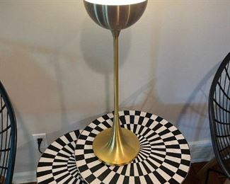 MCM Style Brass Table Lamp