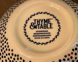 Thyme & Table Dinnerware