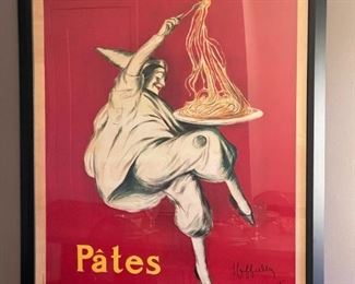 Pates Baroni Large Framed Print