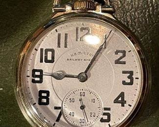 HAMILTON 992B Railway Special Pocket Watch