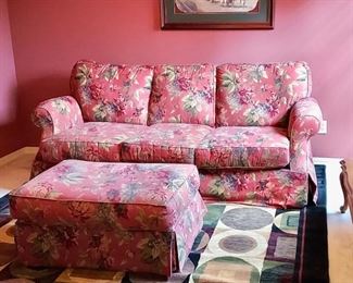 Floral Cabbage Flower Sofa