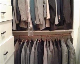 MEN'S SUITS AND JACKETS