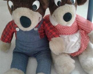 VINTAGE STUFFED ANIMALS