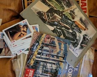 antique magazines galore.