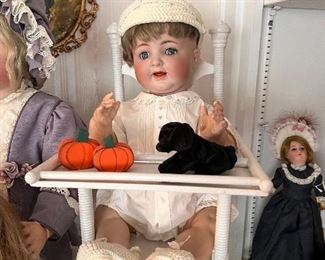 antique German doll