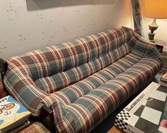 Percival Lafer sling style couch (reupholstered) 