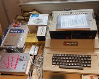 Apple II computer and accessories 