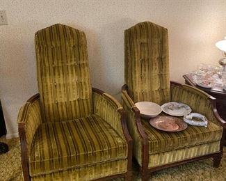 American of Martinsville highback chairs 