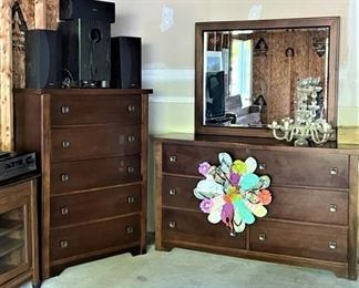 Dressers sound system chandelier