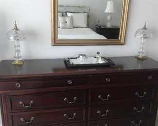 Bedroom dresser matches night stand