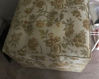 Upholstered ottoman