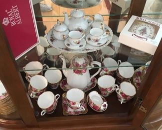 Royal Albert miniature tea service
