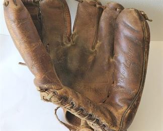 vintage baseballmitt