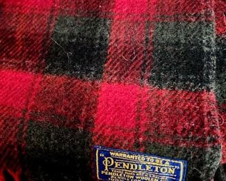 Vintage pendleton stadium blanket