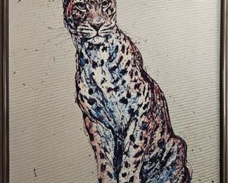 Vintage leopard print