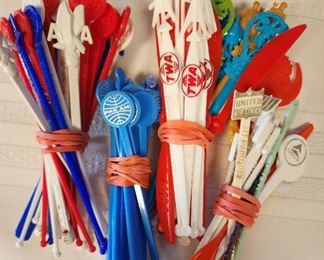vintage swizzle sticks