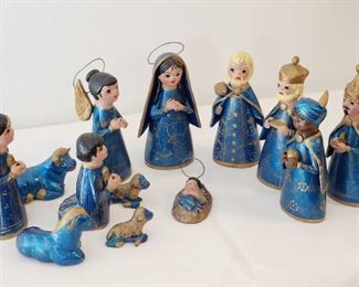 Vintage nativity