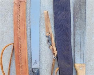 WWII era machetes