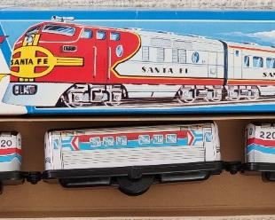 Vintage Amtrak tin wind-up train