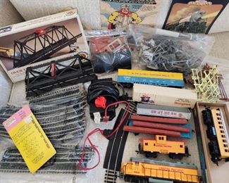 Vintage Bachman HO scale train set
