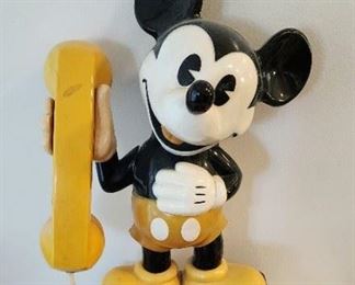 Vintage Mickey Mouse telephone