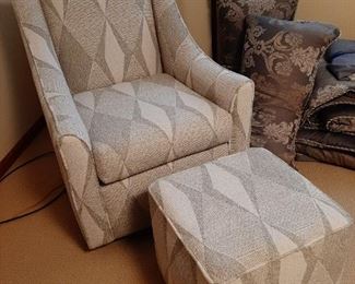 Chair & Ottoman - Coordinates with Sofa