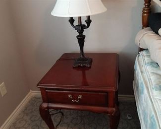 End Table, Lamp