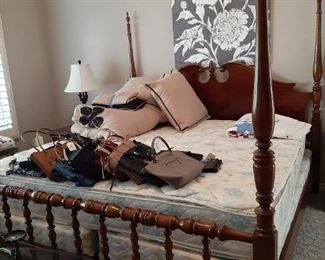 King Size Poster Bed, Handbags