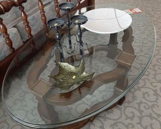 Glass Top Coffee Table