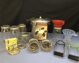 8 QT Pressure Cooker And Canning Supplies