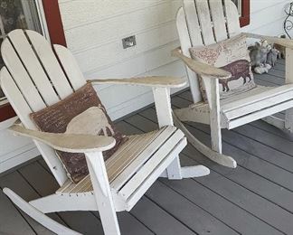 Adirondack Style Rockers