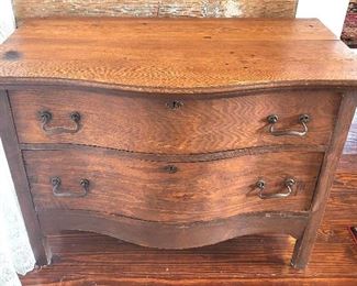 Antique 2 Drawer Commode