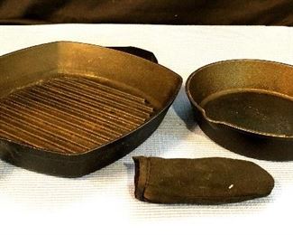 Cast Iron Skillet And Grill
