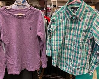 Boys Polo and Brooks Brothers shirts
