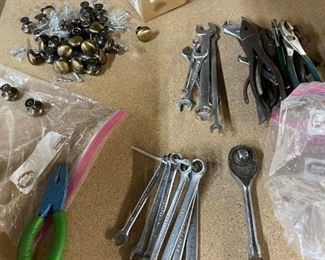 Assorted tools and materials