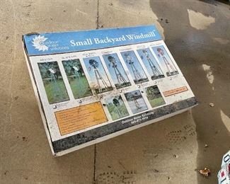 New in box windmill