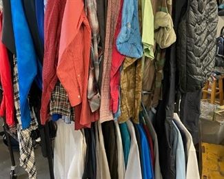 Mens clothing, size Large
