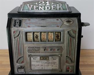 21 Vender 1930's Slot Machine