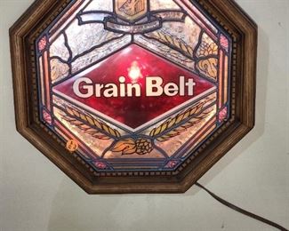 Grain Belt Beer Sign