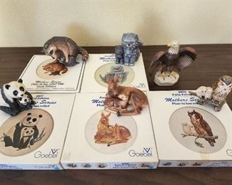 Goebel Wildlife Plates and Statues