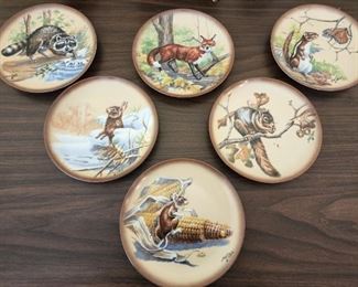 Wildlife Collector Plates