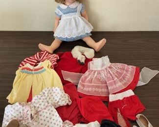 Chatty Cathy Doll and Accessories