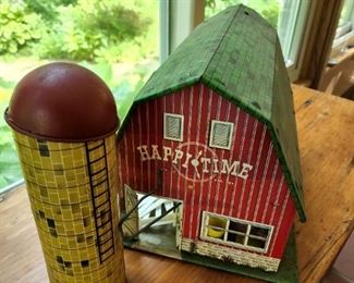 Happy Time Tin Barn and Silo