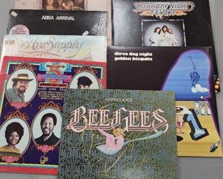 There will be lots of vintage vinyl records