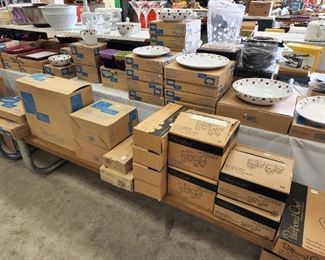 Lots of Pampered Chef new in box.
