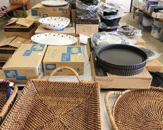 Lots of Pampered Chef new in box.