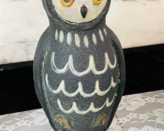 Mid-Century Alfaraz Pottery Spain Large Owl