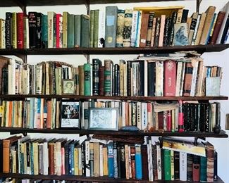 Tons of  intellectual books My clients were  a professor and Scientist